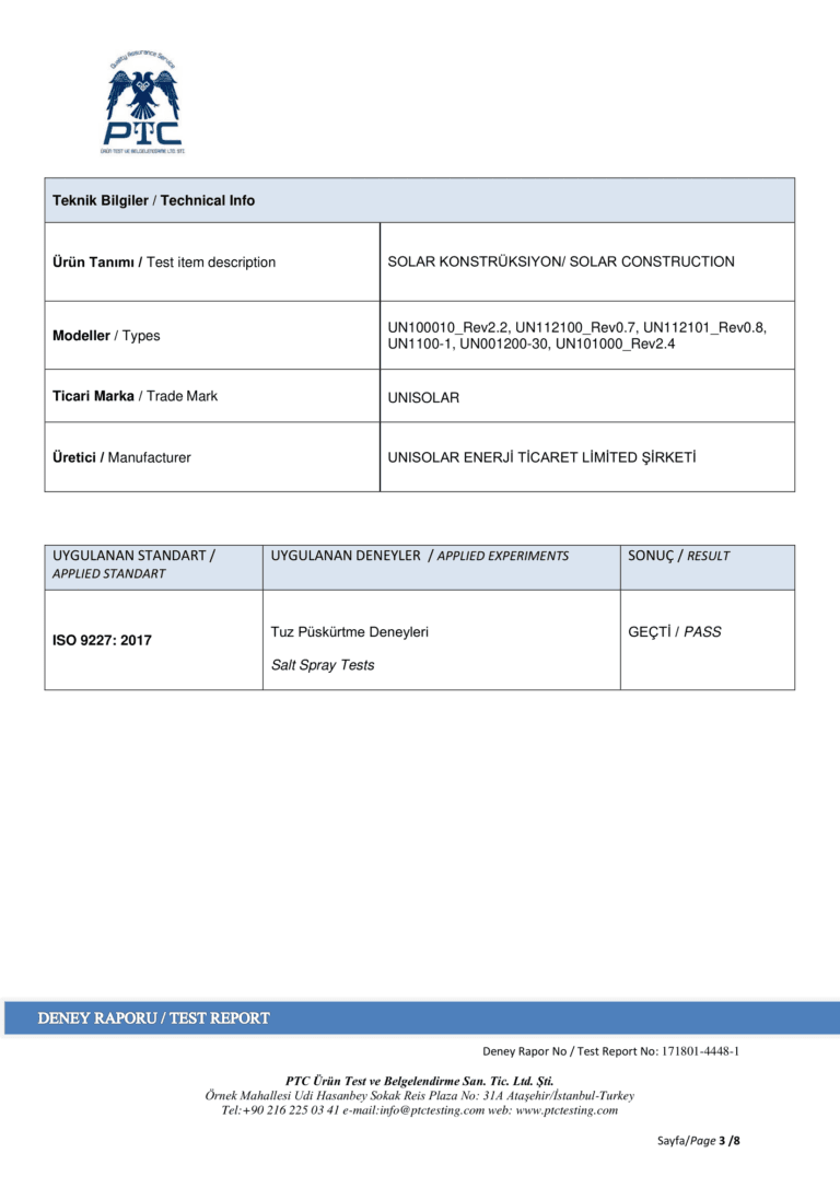 Unisolar Corrosion test-3