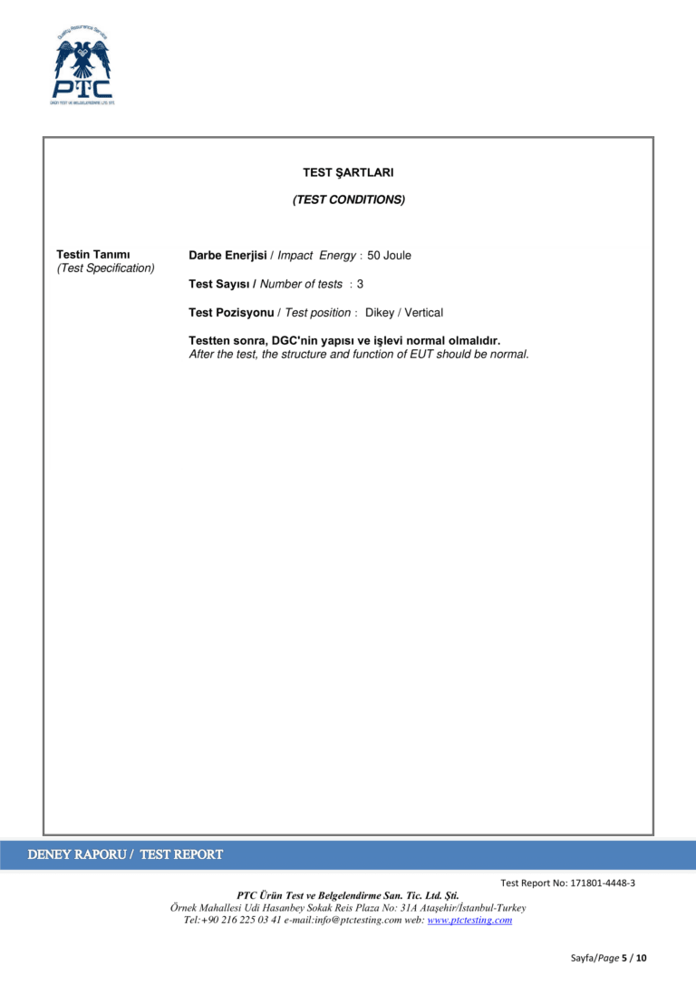 Unisolar Impact Test-05
